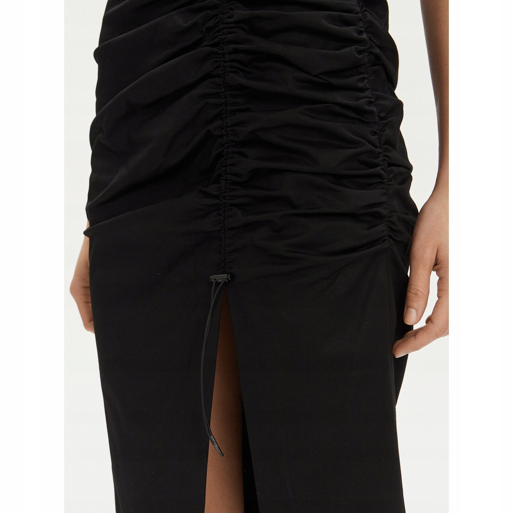 Karl Lagerfeld Damskie Sukienka letnia Czarny 241W1303