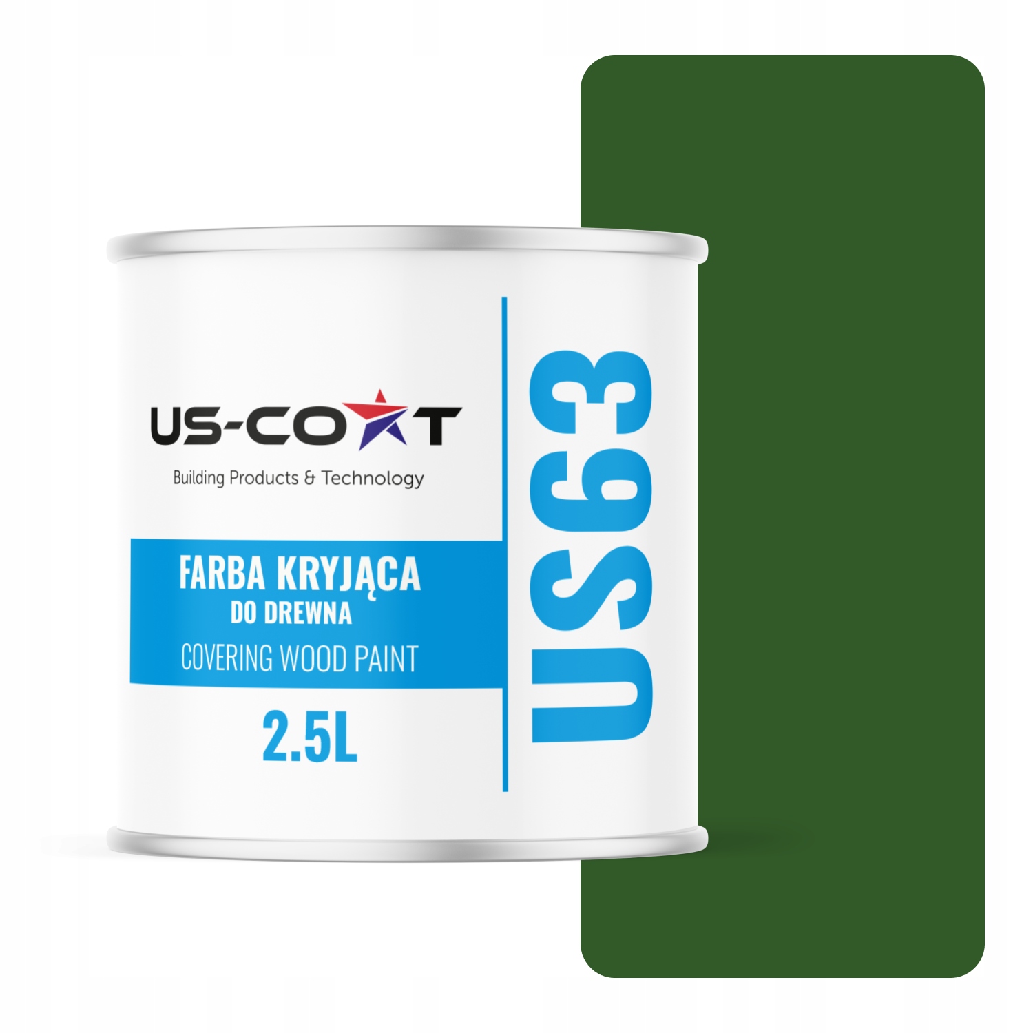 Barva Na Dřevo Kryjící Dveře Zelená Listnatá Ral 6002 Polomat 2,5L Uv