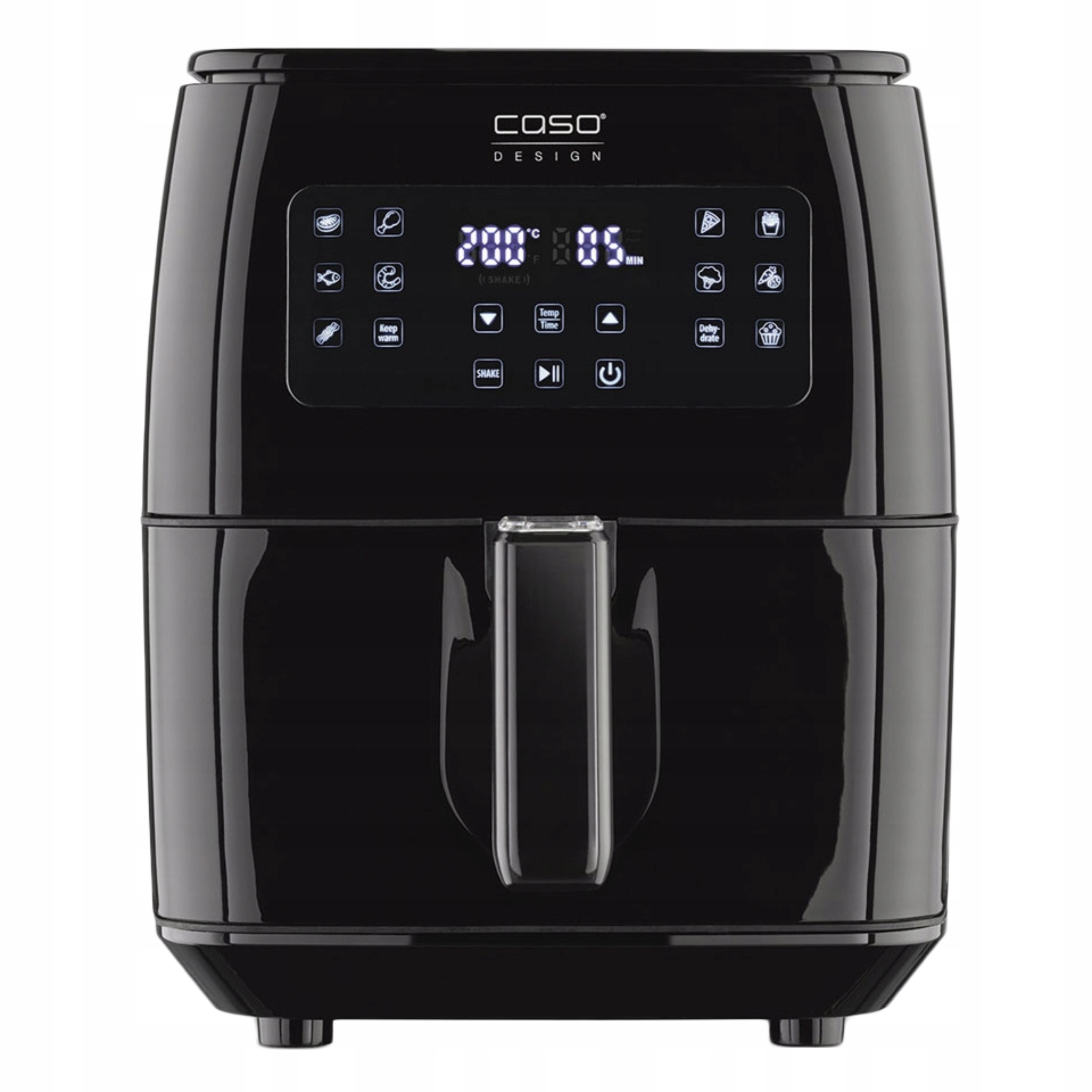 Frytkownica beztłuszczowa Caso Af 600 XL – duża pojemność, czarna