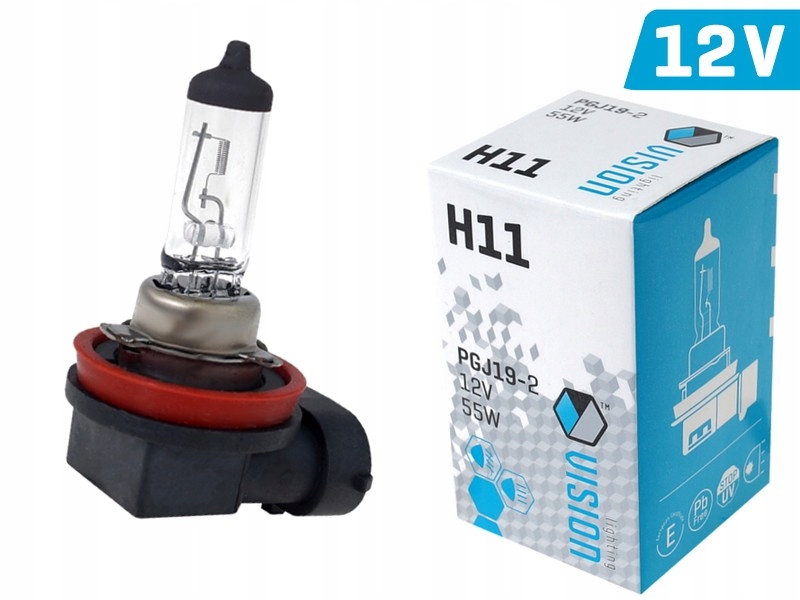 

Żarówka Vision H11 12V 55W PGJ19-2