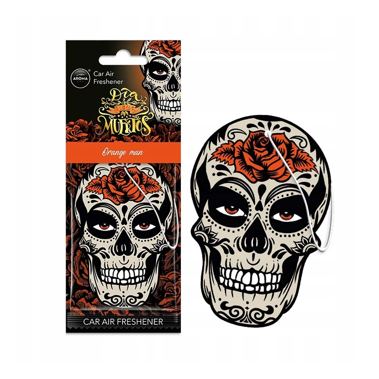 

Zapach Samochodowy Aroma Muertos Orange Man