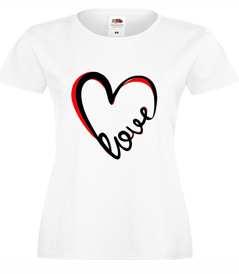 

Love , Serce , koszulka T-shirt