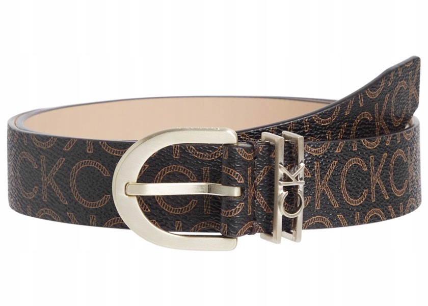 Calvin Klein Pásek K60K610651 75cm Ck Must Ck Loop Belt 30MM Mono
