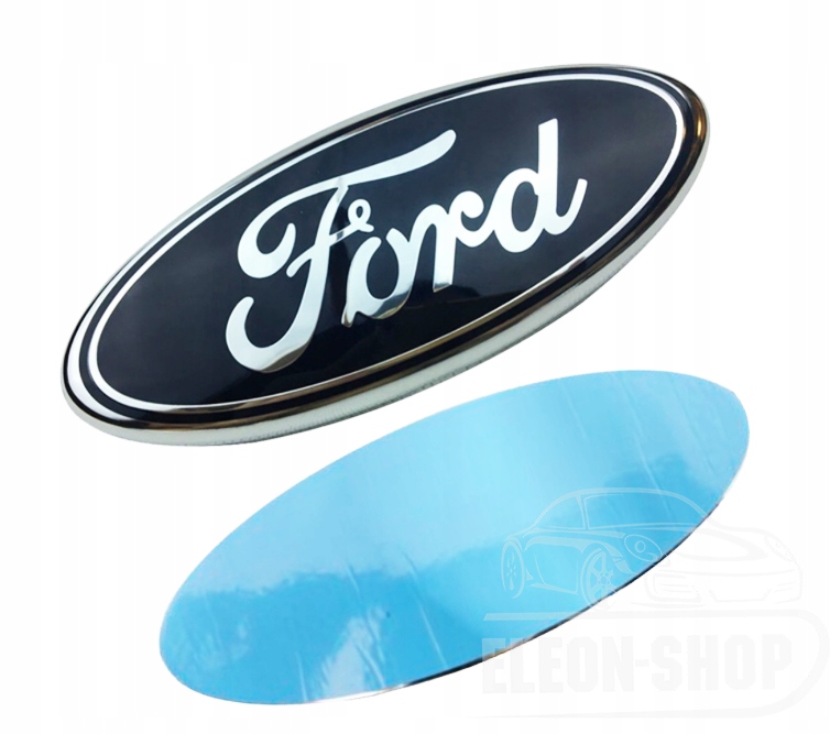 EMBLEMAT ZNACZEK LOGO GRILLA PRZÓD FORD FIESTA MK7 Długość 175 cm