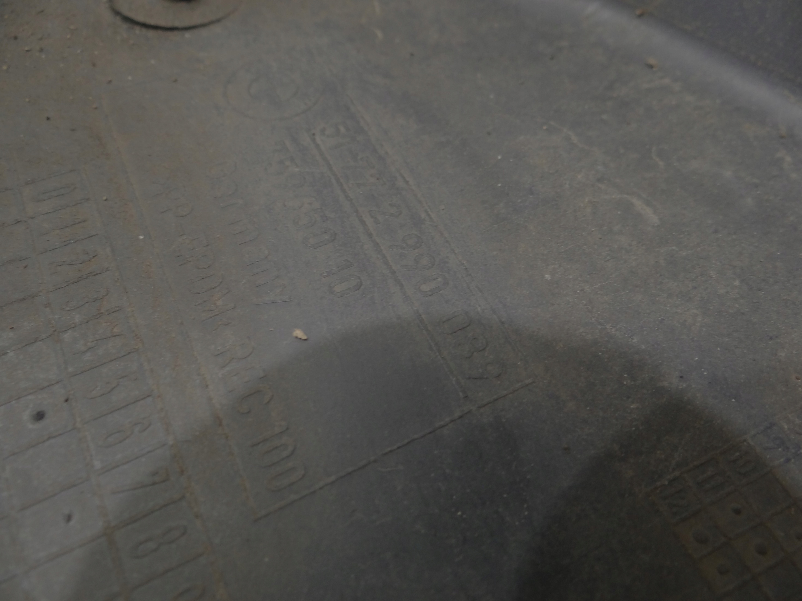 mudguard left front front BMW X1 E84 M PAKIET 2990089
