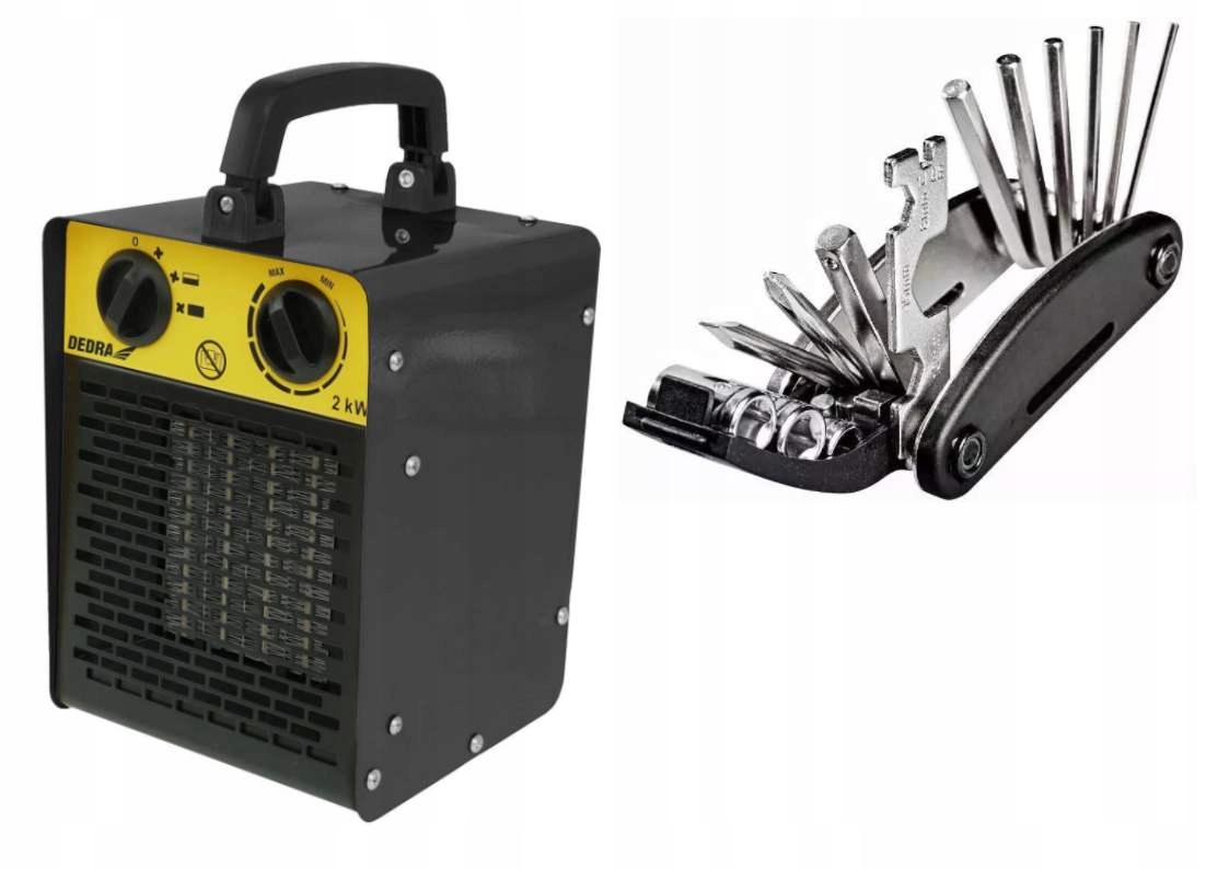 DEDRA электрический нагреватель 3KW DED9931C1 + бесплатно