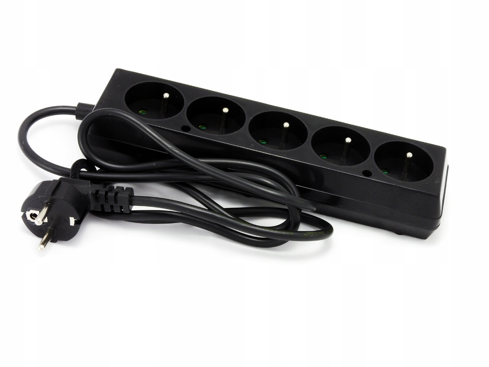 

Przedłużacz listwowy 5 gniazd 1,5m z uziemieniem c