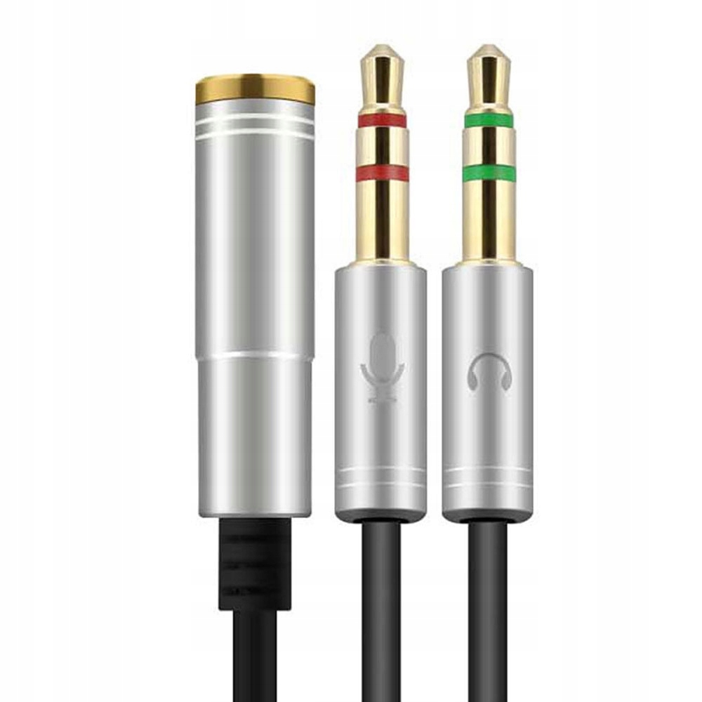 

Kabel Słuchawkowy Adapter Splitter Jack 3,5 Jakość