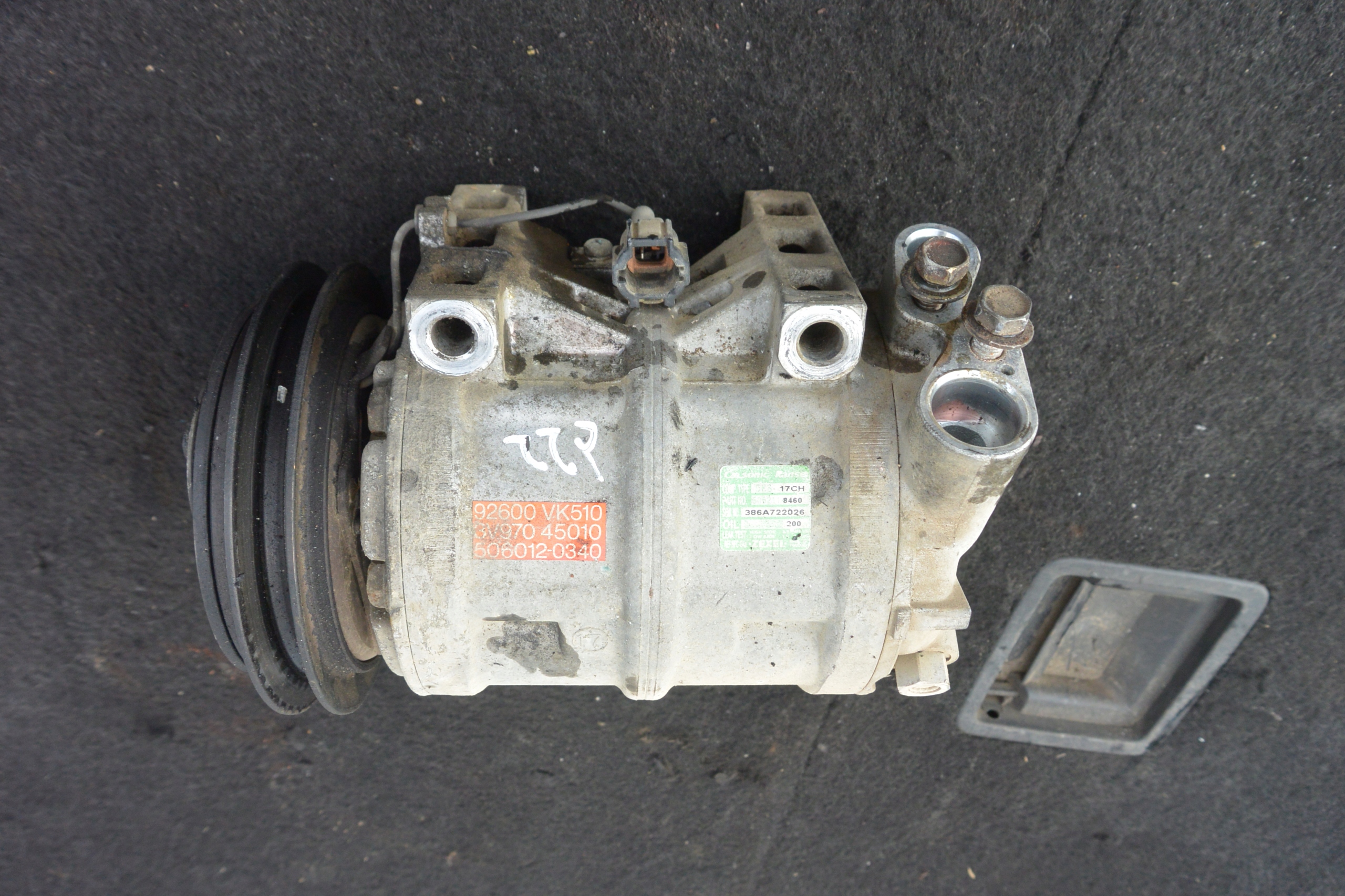 Klimakompressor klimaanlage 2.5 D NISSAN NAVARA D22