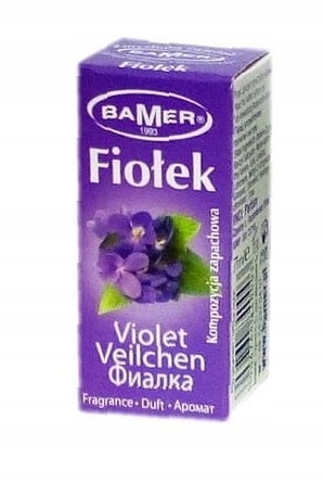 NATURALNY OLEJEK ZAPACHOWY FIOŁEK BAMER 7ML