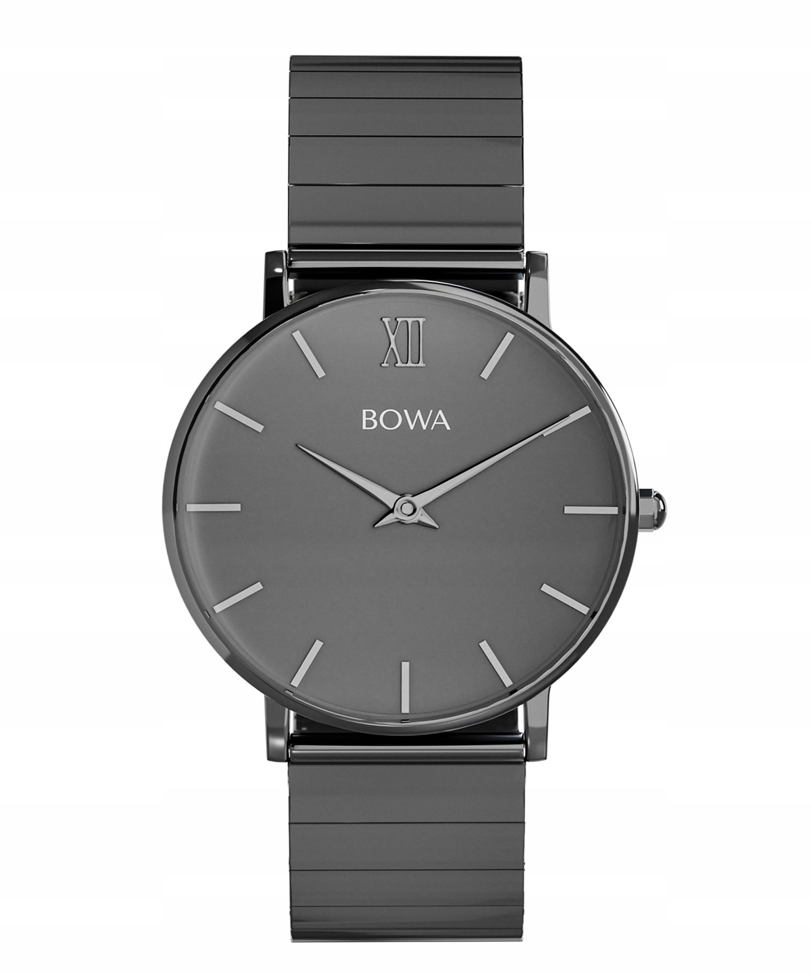 Dámské hodinky Bowa London Full Grey Steel 33
