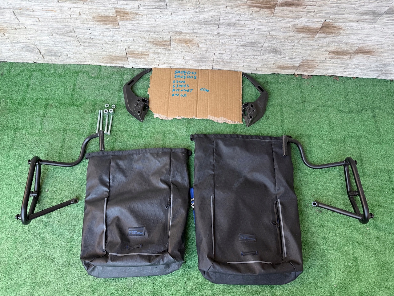 TORBA TORBY BOCZNE BMW G 310 R G 310 GS R12 nineT R12 G/S 5A0ED10 5A0ED09