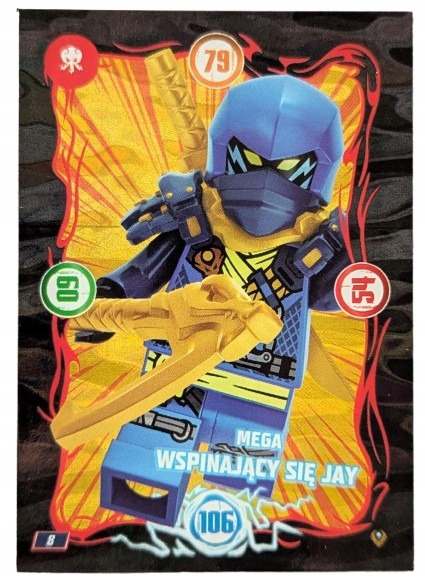 Karta Lego Ninjago Seria 9 Następny Poziom Numer 008