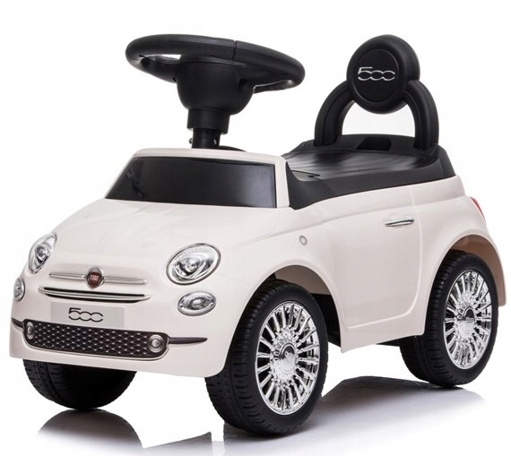 Toyz Jeździk Pojazd Dla Dzieci Fiat 500 White