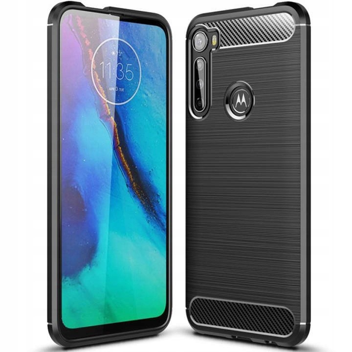 

Etui Case Carbon Obudowa do Motorola One Fusion+
