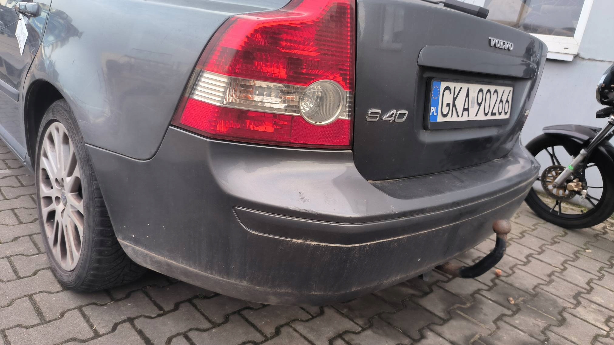 Stoßstange heck 455 VOLVO S40 II