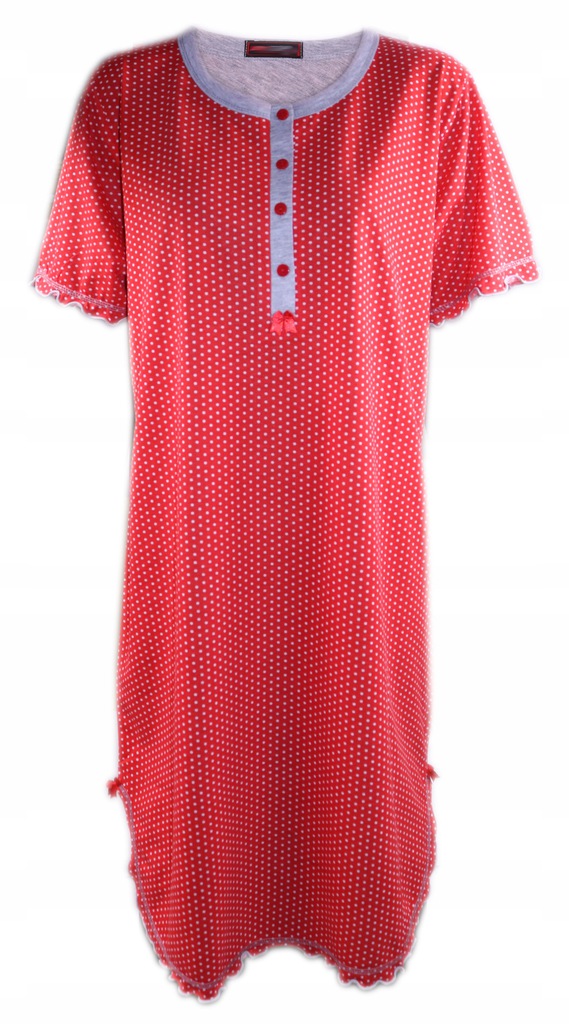 Koszula nocna damska z krótkim rękawem L