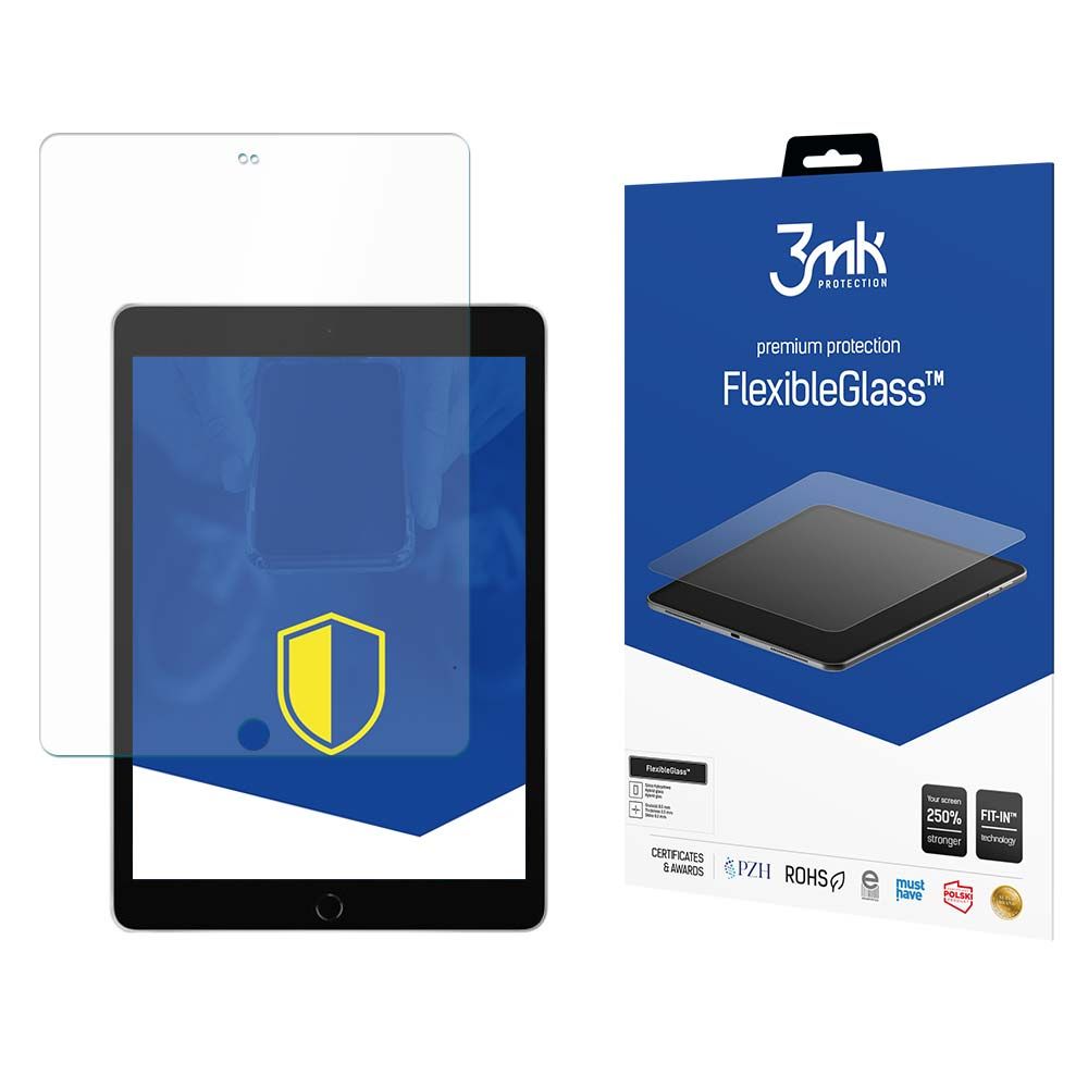 Szkło hybrydowe na ekran do Apple iPad 10.2" 8/9 gen 3mk FlexibleGlass