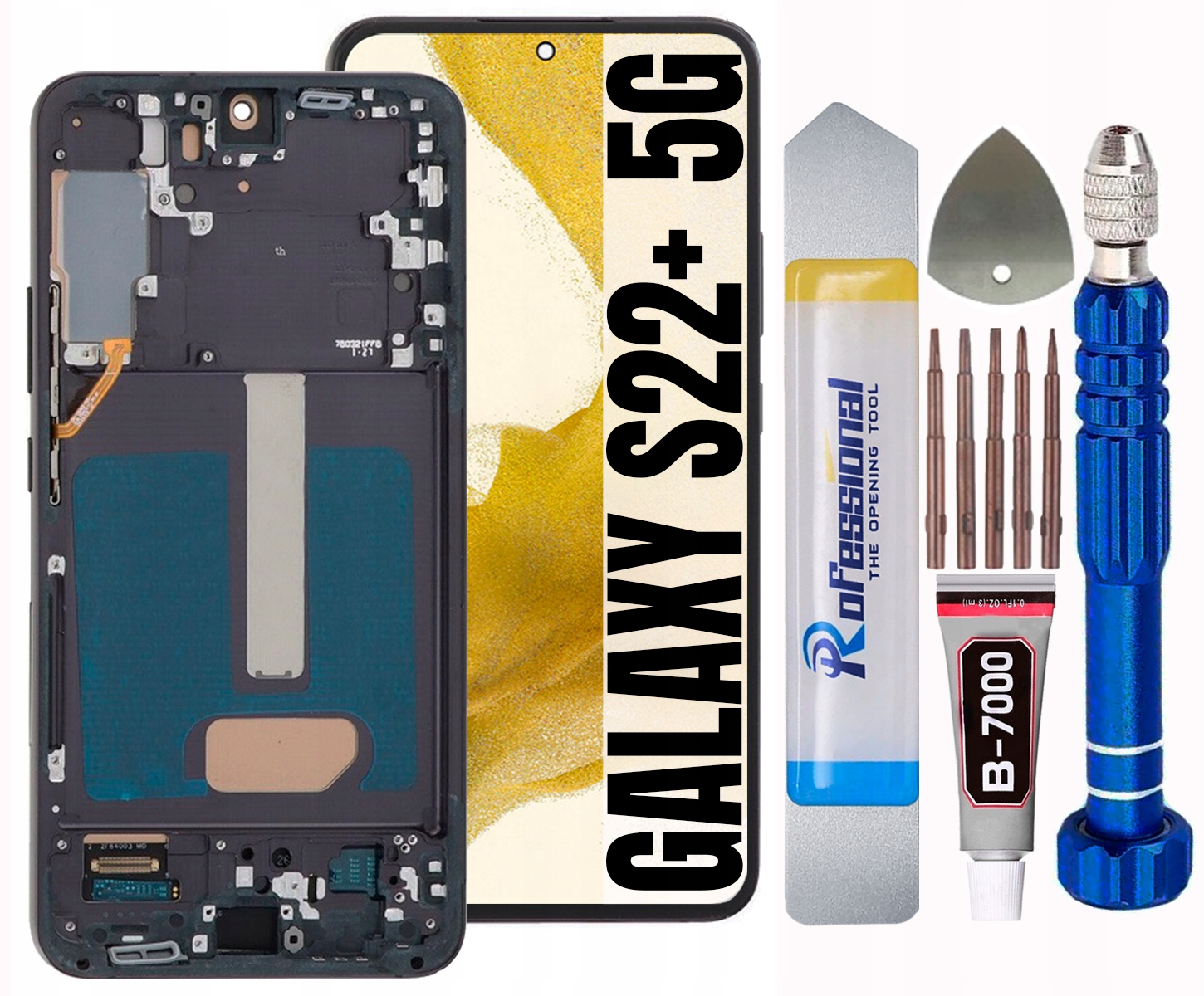 Displej Pro Samsung Galaxy S22 Plus 5G S906 Incell LCD Displej +rámeček