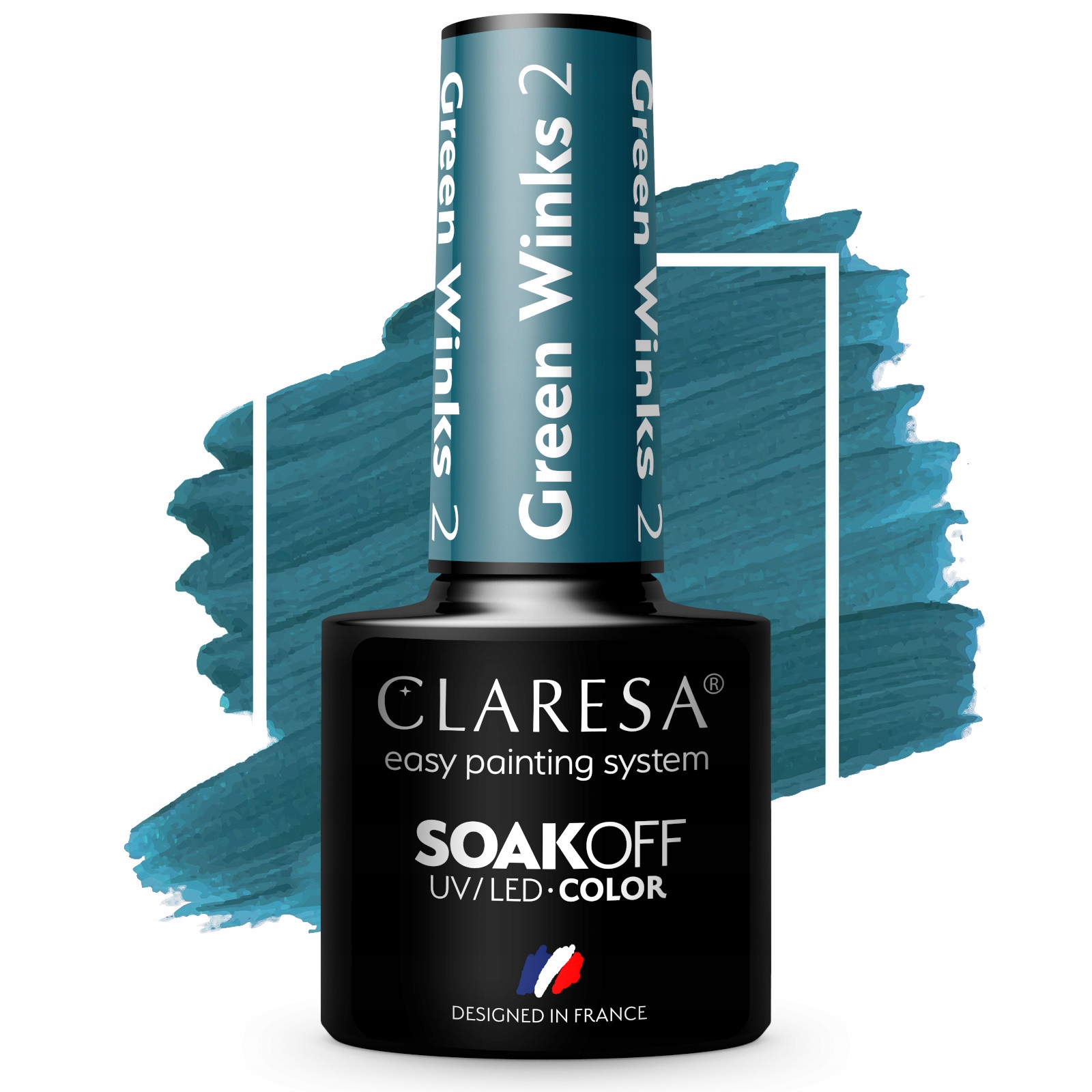 

Claresa Chłodny Lakier Hybrydowy 5ml Green Winks 2
