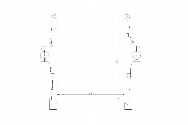 NRF INTERCOOLER Producent części NRF