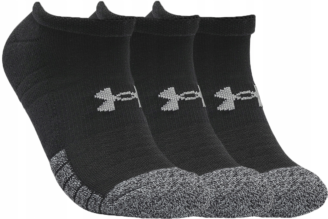 

skarpetki Ua HeatGearNoShowSocks 1346755-001 42-46