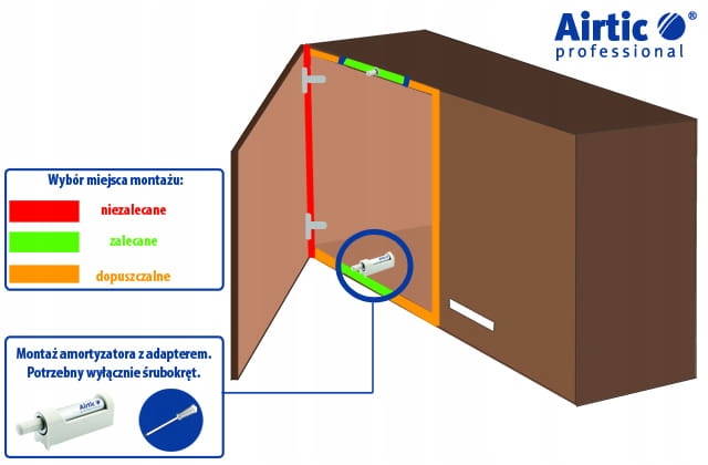 Adapter do odbojnika AIRTIC, Klon Kod producenta ODB-03/A-ADAPTER-KLON-PAKT
