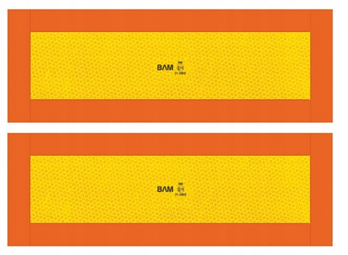 Предупреждение доска прицеп P2 короткий 565X196MM