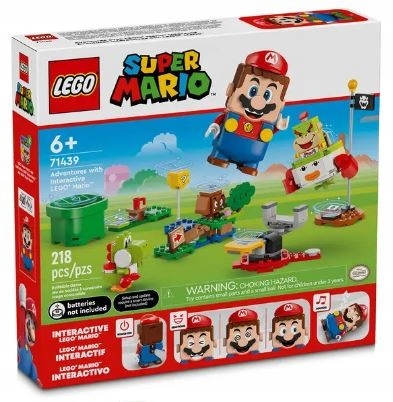 Stavebnice Mario 71439 Dobrodružství S Interaktivní Figurkou