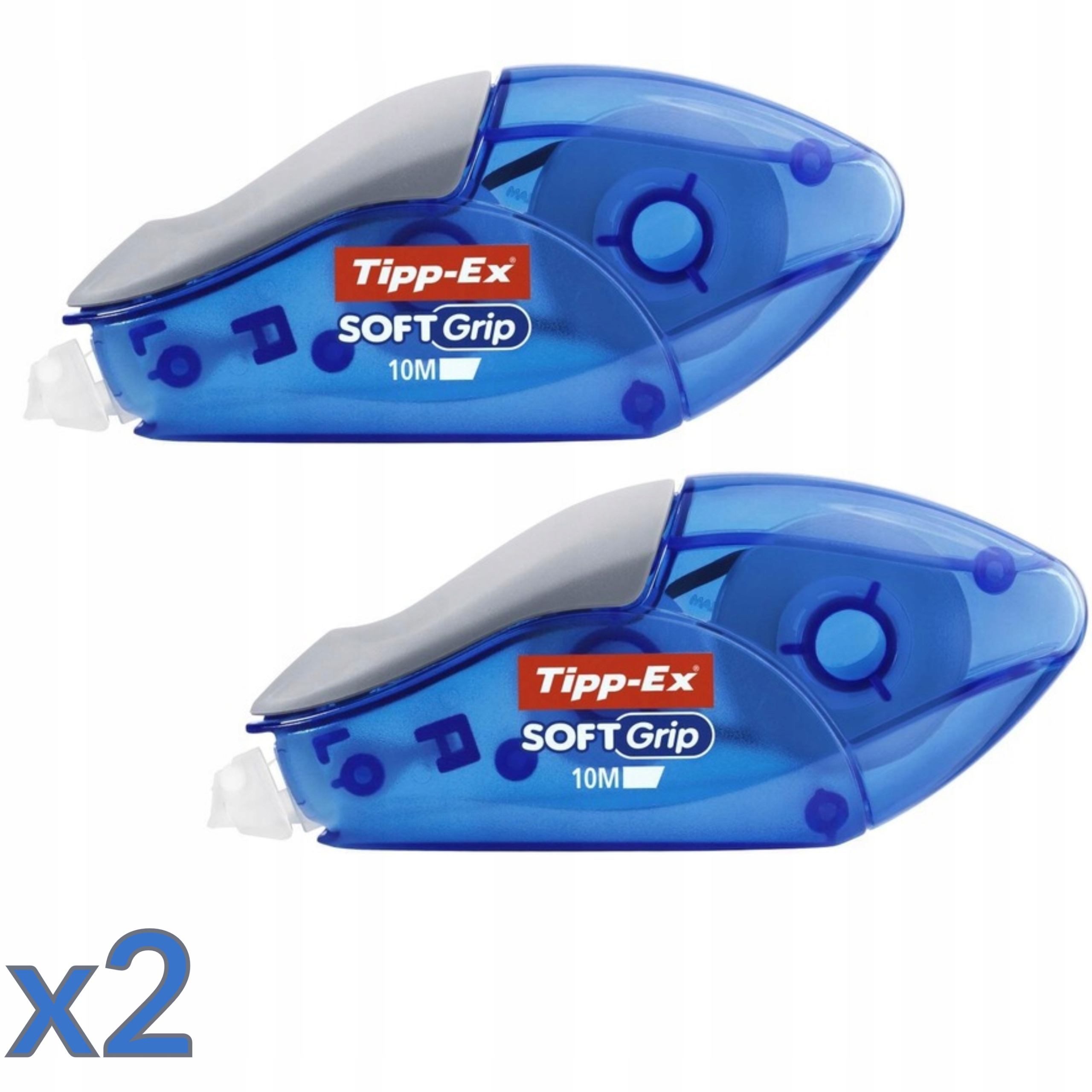 Korektor w taśmie TIPP-EX SOFT GRIP - 2 sztuki