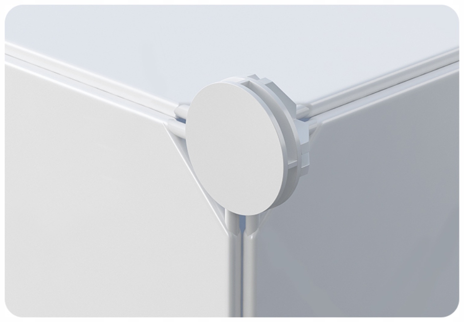 SZAFA MODUŁOWA GARDEROBA SZAFKA REGAŁ PÓŁKA BIAŁA Szerokość mebla 111 cm