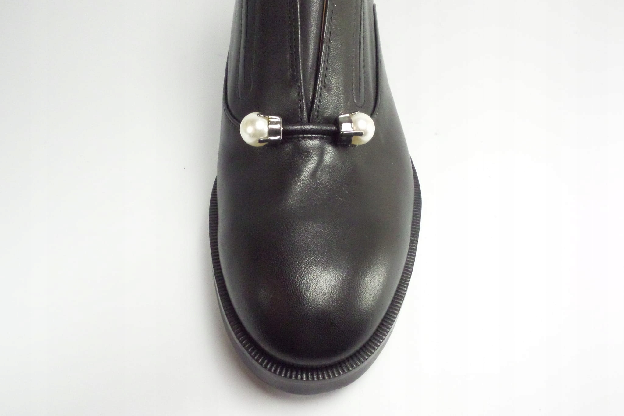 Półbuty damskie Baldowski W00389 czarny R37 Wzór dominujący inny wzór