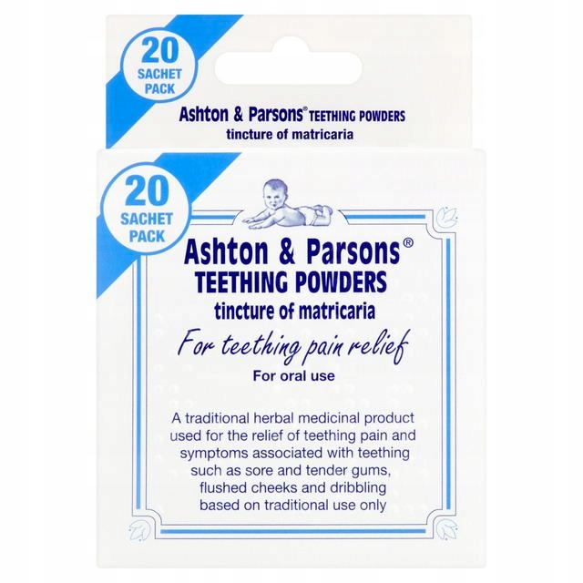 

Ashton & Parson proszek na ząbkowanie 20 sasz.