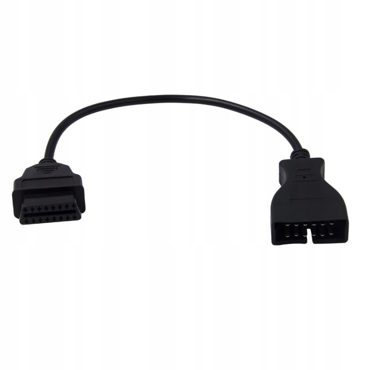 Adapter Gm Daewoo Obd-ii 16-PIN Na 12-PIN przejściówka do interfejsów diag.