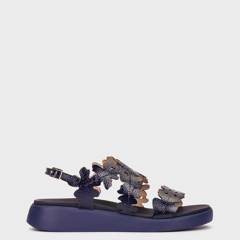 Španělské sandály Wonders C-6551 Tmavě Modré 37