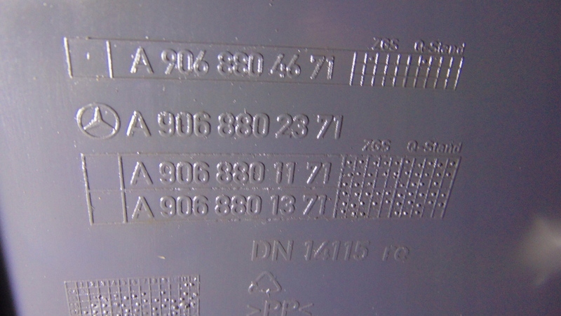 lökhárító far hátsó MERCEDES SPRINTER 906 06-18R