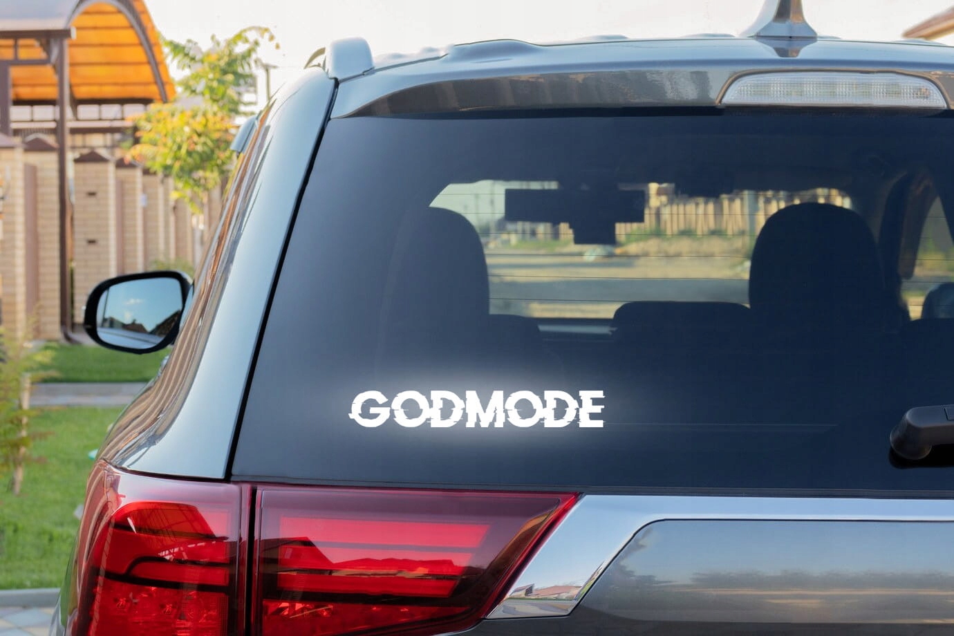 GODMODE - Naklejka na samochód na auto - ODBLASKOWA| HOLOGRAM Producent Inny