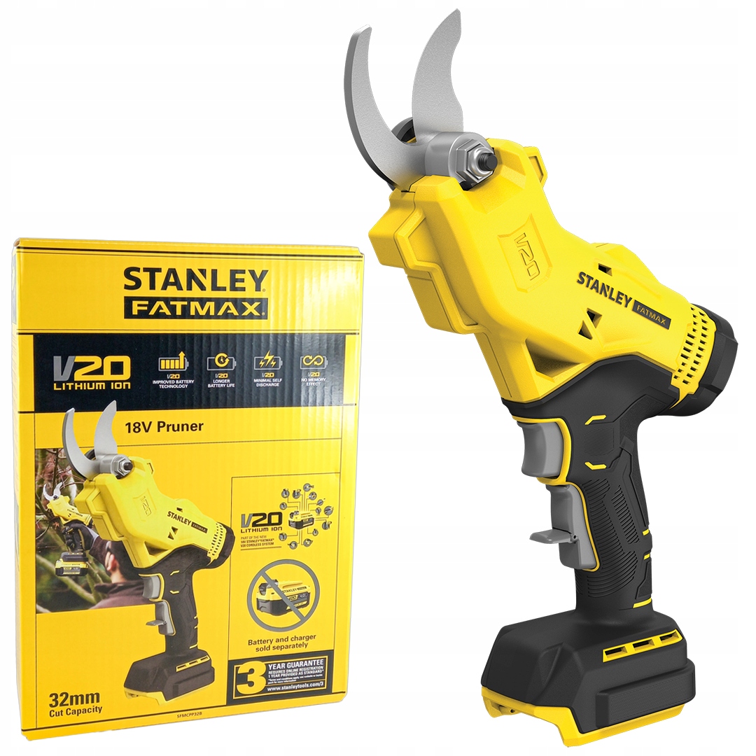 Stanley Fatmax Záhradné Akumulátorové Nožnice 18V SFMCPP32B V20