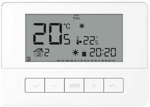 Tech regulator pokojowy T-4.1, biały