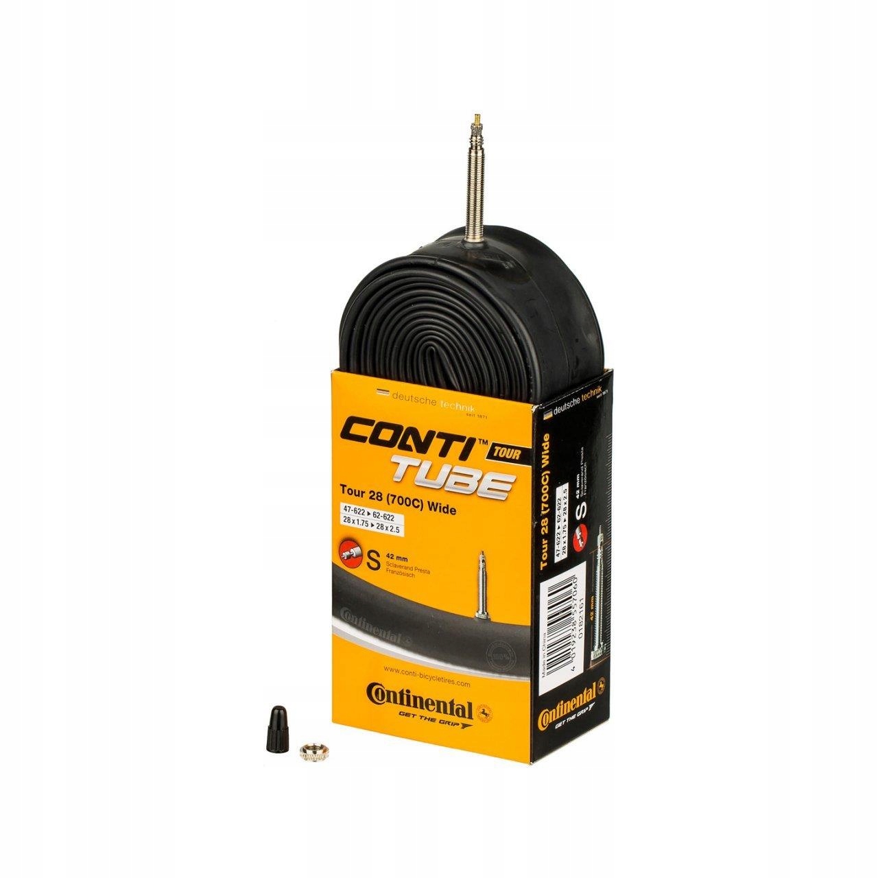 Dętka Continental Tour 28 Wide 47/62-584/622 wentyl presta 42mm