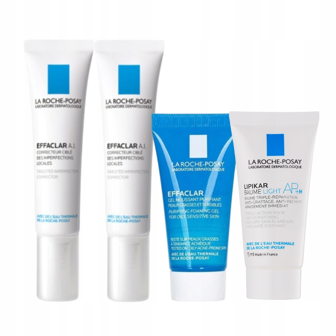 Krem punktowy do trądziku La Roche-Posay Effaclar A.i. 15ml Zestaw 2-PAK