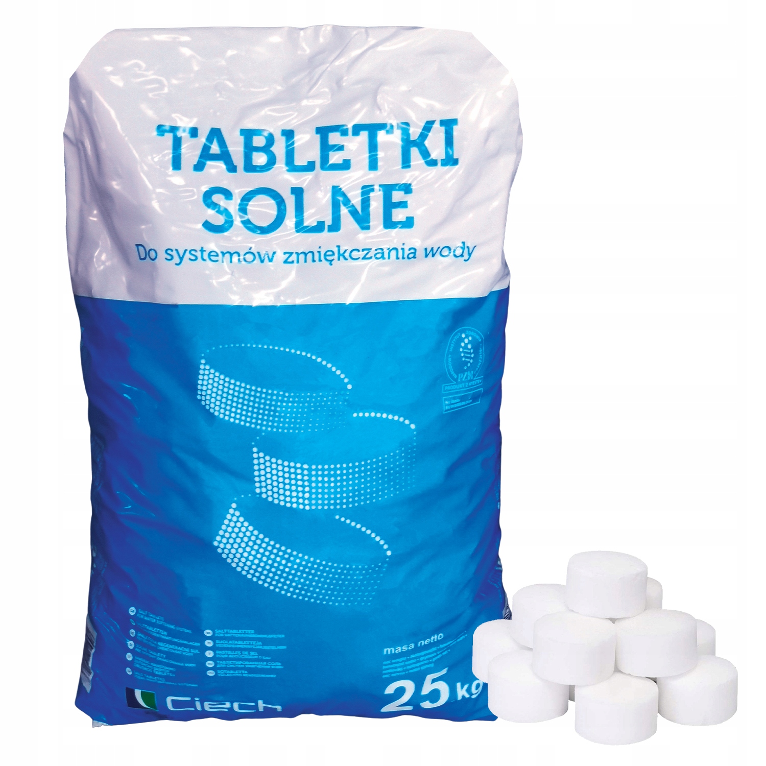 

Sól do uzdatniania tabletki solne Ciech 25 kg