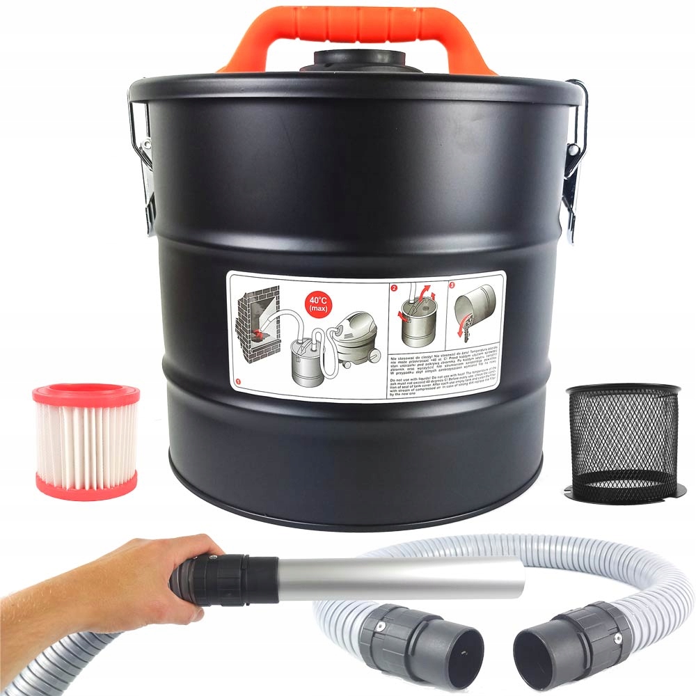 SEPARATOR DO POPIOŁU KOMINKA ODKURZACZ KOMINKOWY Marka Vorel