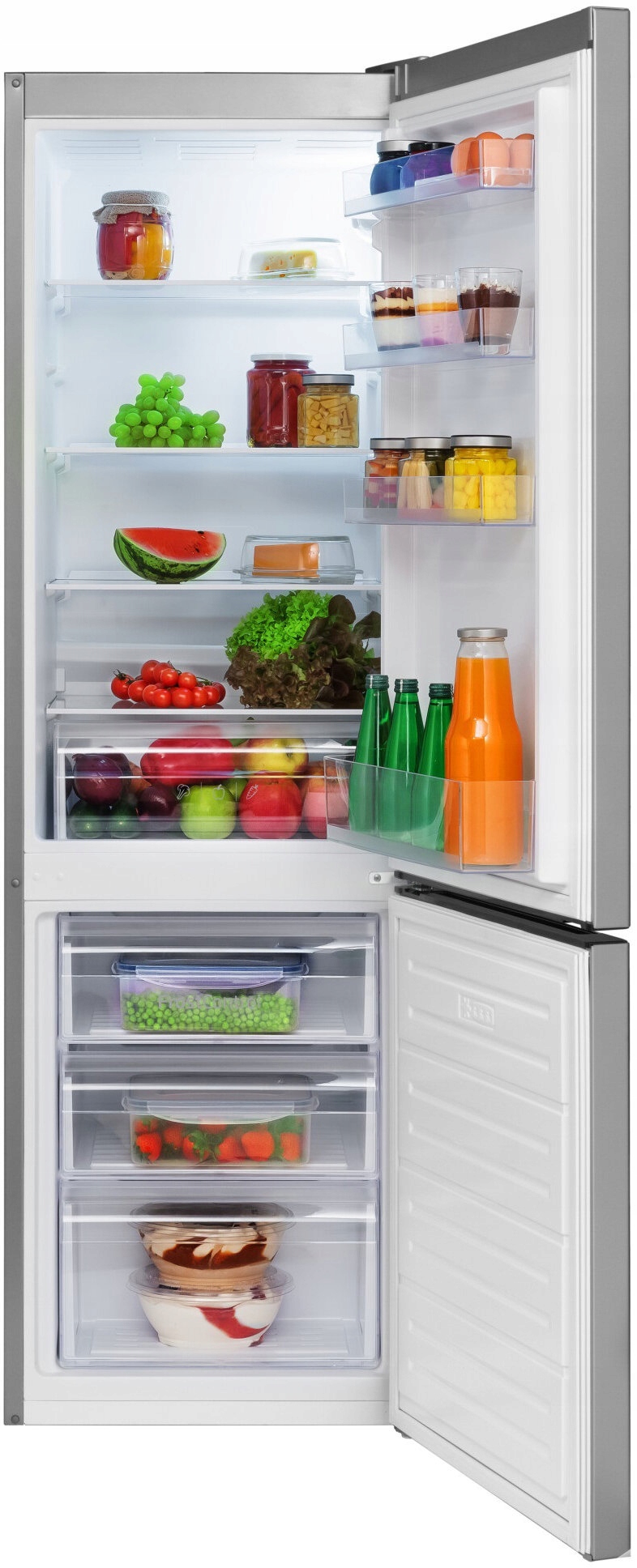 Lodówka AMICA FK2515.4UTX(E) 170cm Inox Marka Amica