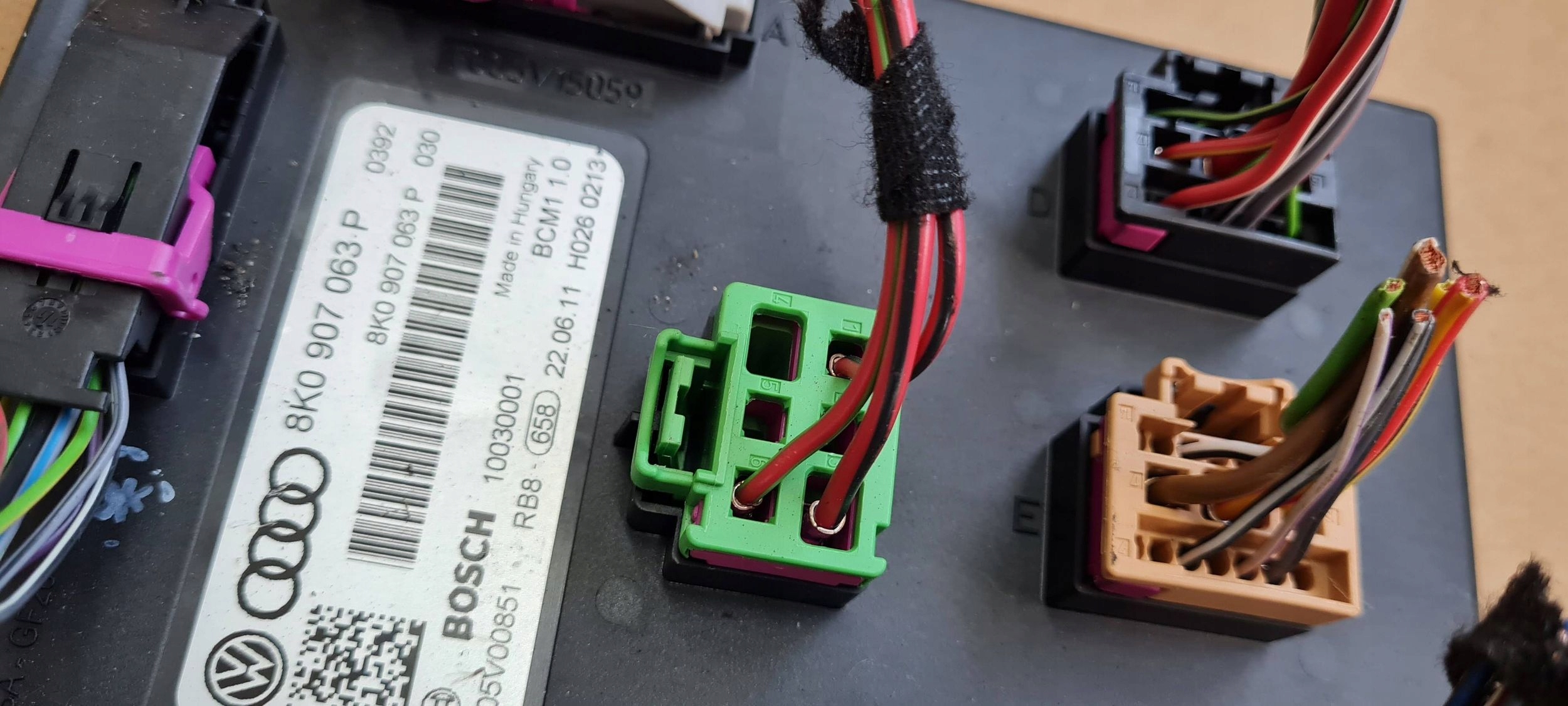S4 B8 A4 module control unit KOMFORTU 8K0907063P A5 8T Q5
