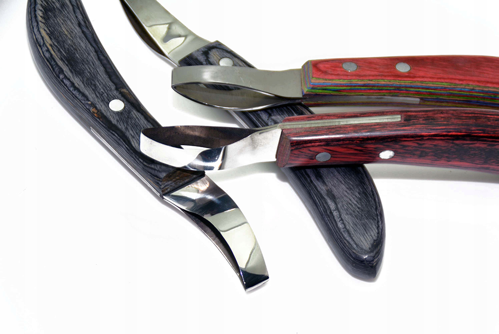 NÓŻ ŁEZKA DO KOREKCJI KOPYT -RACIC PROFESJONALNY Marka bez marki