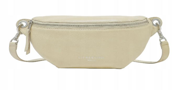 Liebeskind Béžová Ledvinka S Koženým Logem 1ŽCN