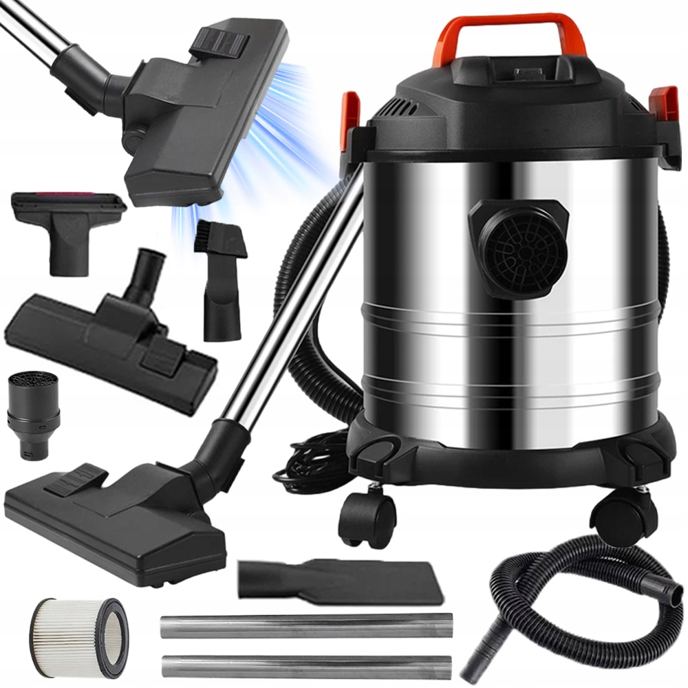 Výkonný Vysavač Prací Úzká Hubice Na Praní Čalounění Koberců 2000W 20L
