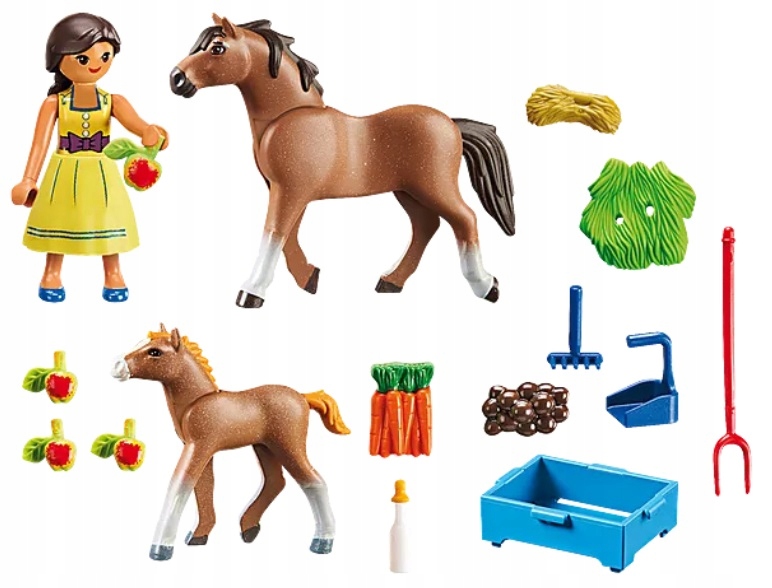 Playmobil DreamWorks Spirit PRU with Horse & Foal
