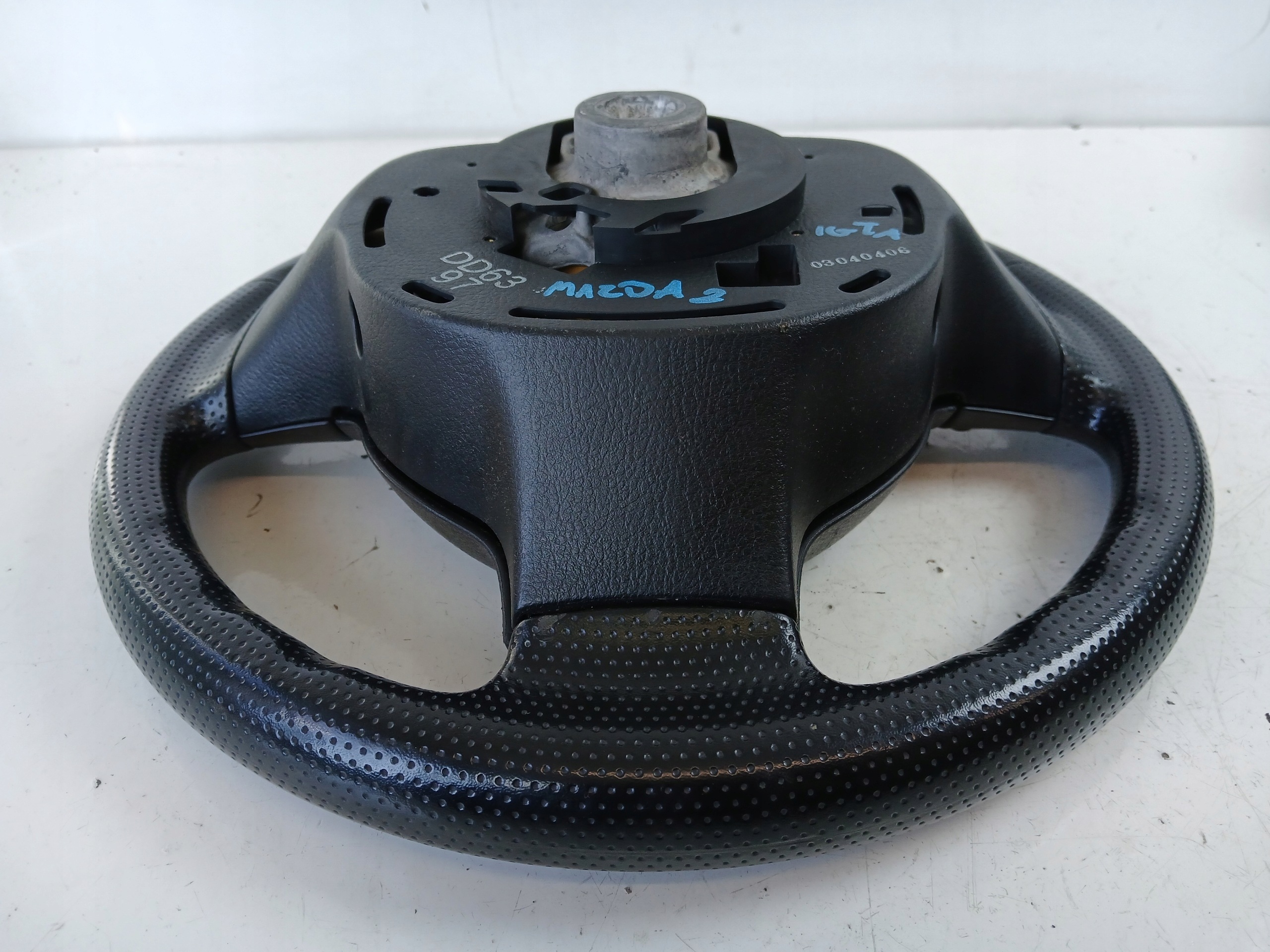 MAZDA 2 DY steering wheel, leather MULTIFUNKCJA airbag nice